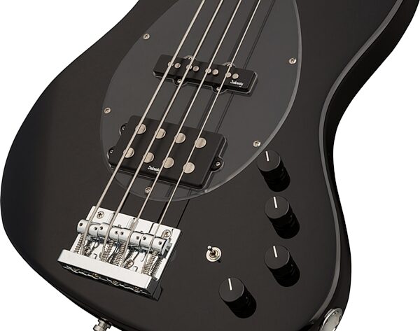 Sadowsky MetroExpress MJ4 Electric Bass, with Maple Fingerboard, Black, Action Position Back