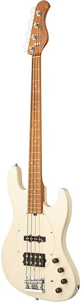 Sadowsky MetroExpress MJ4 Electric Bass, with Maple Fingerboard, Olympic White, Action Position Back