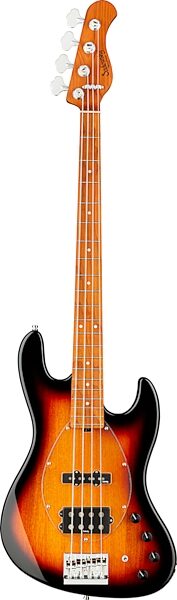 Sadowsky MetroExpress MJ4 Electric Bass, with Maple Fingerboard, Sunburst, Action Position Back