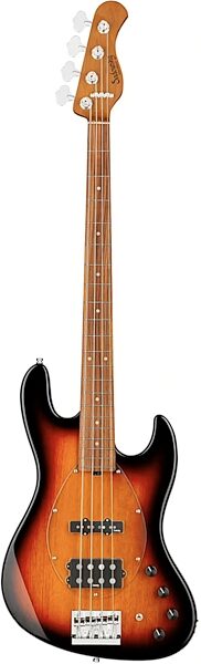 Sadowsky MetroExpress MJ4 Electric Bass, with Morado Fingerboard, Sunburst, Action Position Back