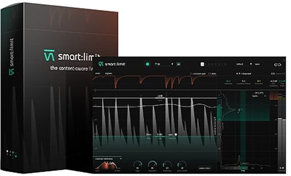 Sonible Smart:Limit Audio Plug-in Software, Digital Download, Action Position Back