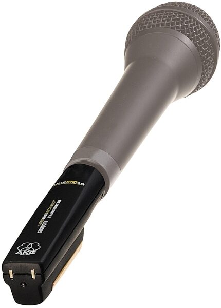 AKG WMS40DVSO UHF Diversity Snapon XLR Hand Held Wireless System, SO 40 Plugged In