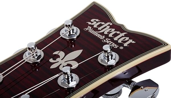 Schecter Solo II Supreme Electric Guitar, Black Cherry, Open Box (Very Good), view