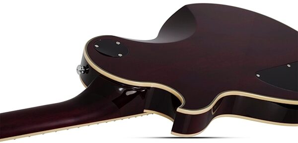 Schecter Solo II Supreme Electric Guitar, Black Cherry, Open Box (Very Good), view
