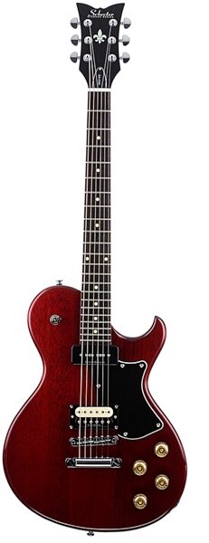 Schecter Solo Special Electric Guitar, See Thru Cherry