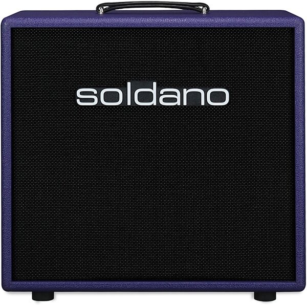 Soldano Cab CLSD 112 Guitar Speaker Cabinet (150 Watts, 1x12"), Purple, 16 Ohms, Action Position Back