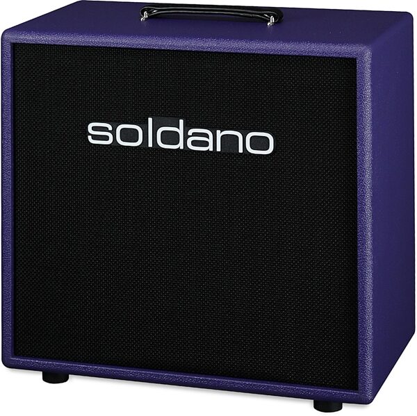 Soldano Cab CLSD 112 Guitar Speaker Cabinet (150 Watts, 1x12"), Purple, 16 Ohms, Action Position Back