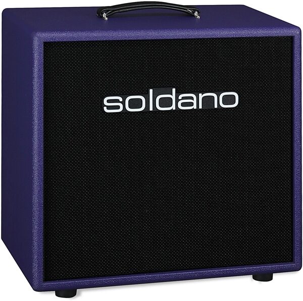 Soldano Cab CLSD 112 Guitar Speaker Cabinet (150 Watts, 1x12"), Purple, 16 Ohms, Action Position Back