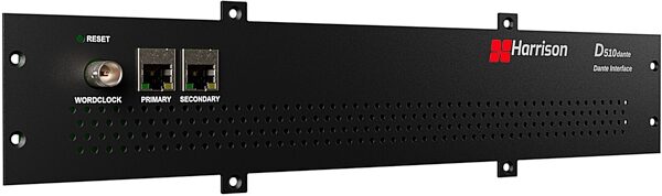 Harrison D510dante Dante Interface Card Module for D510r 500 Series Chassis, New, Action Position Back