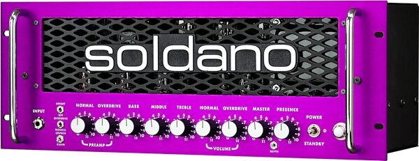 Soldano SLO 100R Guitar Amplifier Head (100 Watts), New, Action Position Back