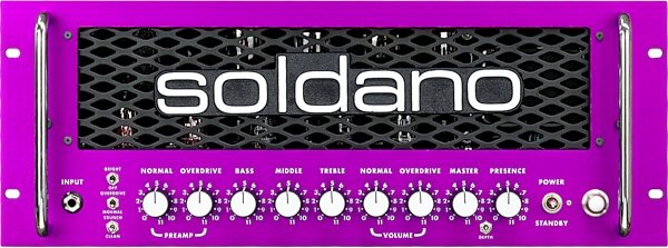 Soldano SLO 100R Guitar Amplifier Head (100 Watts), New, Action Position Back
