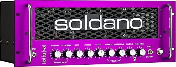 Soldano SLO 100R Guitar Amplifier Head (100 Watts), New, Action Position Back