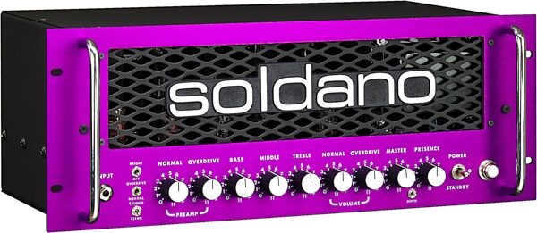 Soldano SLO 100R Guitar Amplifier Head (100 Watts), New, Action Position Back