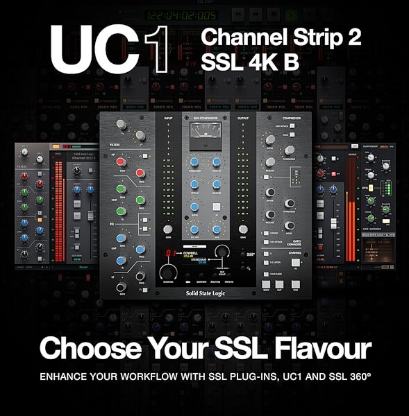 Solid Stage Logic SSL UC1 Hardware Controller for SSL Plug-ins, New, Action Position Back