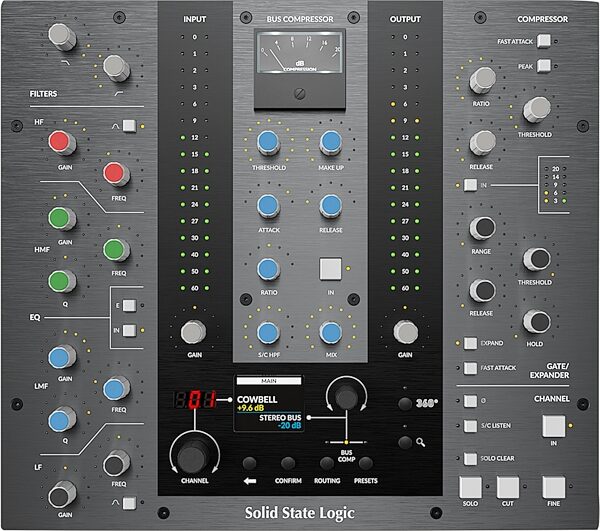 Solid Stage Logic SSL UC1 Hardware Controller for SSL Plug-ins, New, Main