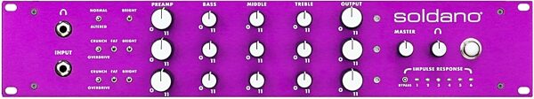 Soldano X88-IR 3-Channel All-Tube Stereo Rackmount Preamp, New, Action Position Back