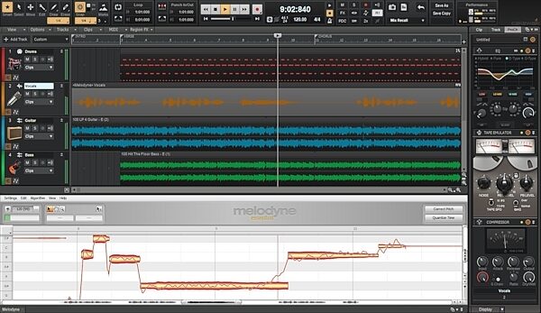 Cakewalk Sonar Platinum Music Production Software (Windows), Main View