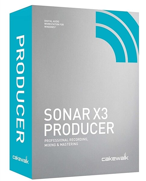 Cakewalk Sonar X3 Producer Music Production Software, Main