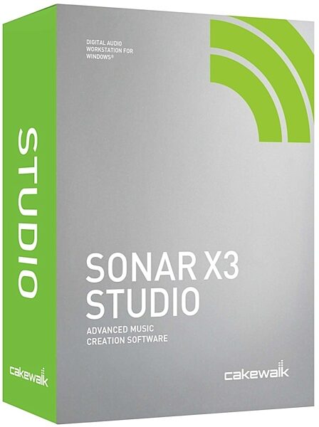 Cakewalk Sonar X3 Studio Music Production Software, Main