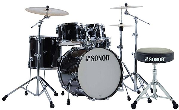 Sonor AQ2 Stage Maple Drum Shell Kit, 5-Piece, sonar