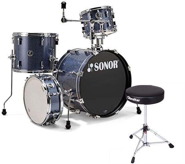 Sonor Player 4-Piece Shell Kit, sonar