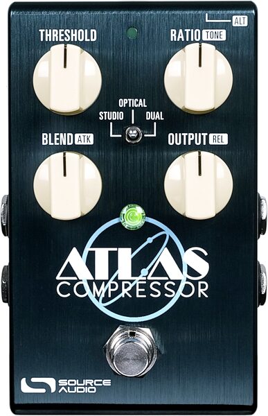 Source Audio Atlas Compressor Pedal, New, Action Position Back