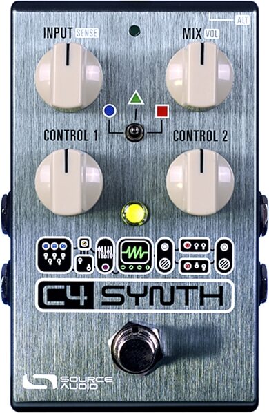 Source Audio One Series C4 Synth Pedal, New, Action Position Back