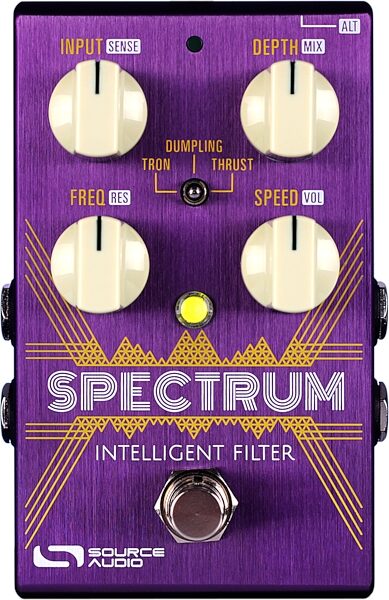Source Audio One Spectrum Intelligent Filter Pedal, New, Action Position Back