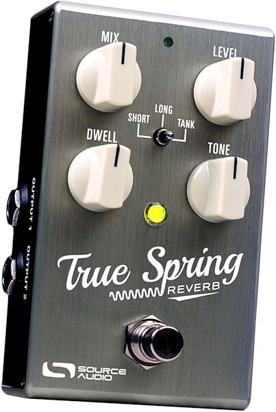 Source Audio One Series True Spring Reverb Pedal, Action Position Back