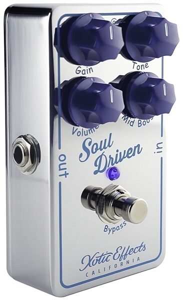 Xotic Soul Driven Overdrive and Boost Pedal, View 1