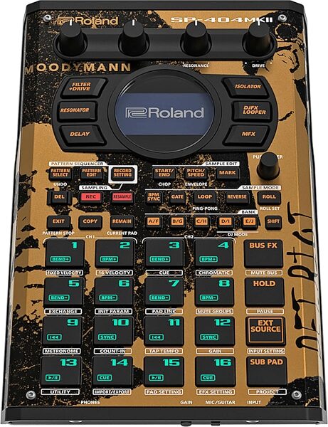 Roland SP-404MKII KDJ Records Limited Edition Sampling Workstation, New, Action Position Back