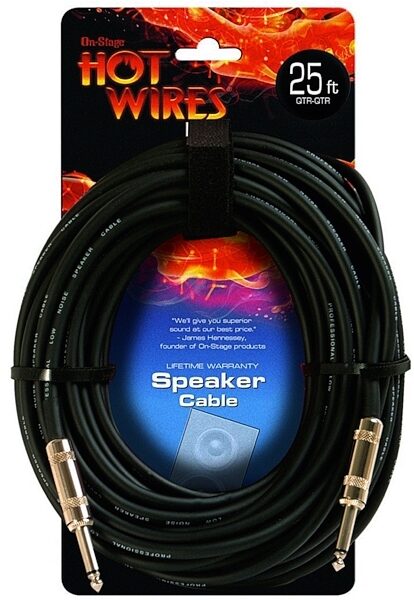 Hot Wires Speaker Cable, 6 foot, Main