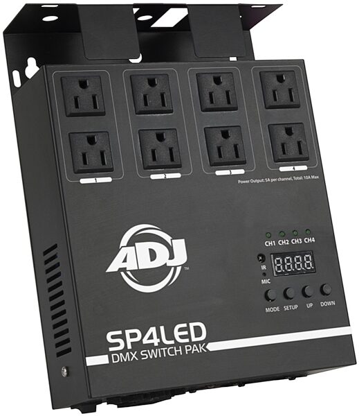 American DJ SP4LED DMX Switch Power Pack, Left