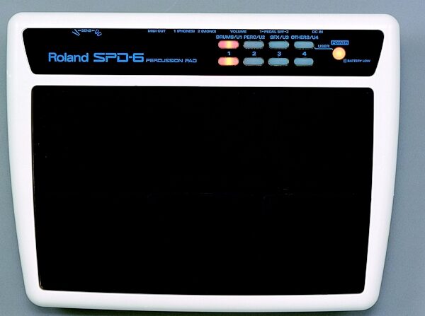Roland SPD6 Percussion Pad (113 Sounds, MIDI Out), Main