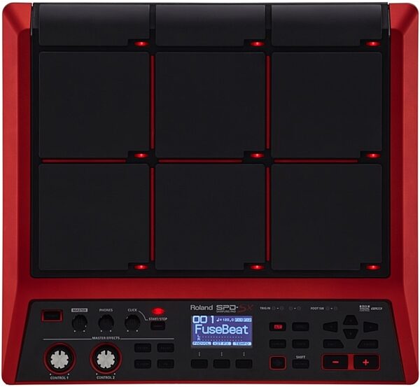 Roland SPD-SX Special Edition Red Sampling Drum Pad, New, Main