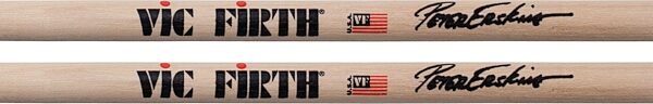 Vic Firth Peter Erskine Hickory Drumsticks, Model, Action Position Back
