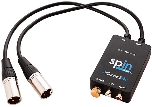 iConnectivity spinXLR Professional Phono Preamp, Main