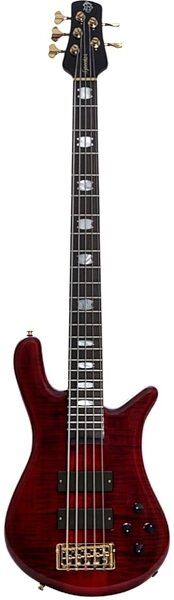 Spector Euro5 LX Electric Bass, 5-String (with Gig Bag), Black Cherry