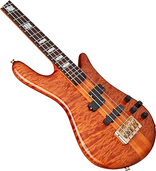 Spector Euro 4 Doug Wimbish Signature Limited Edition Electric Bass, Amber Relic, Action Position Back