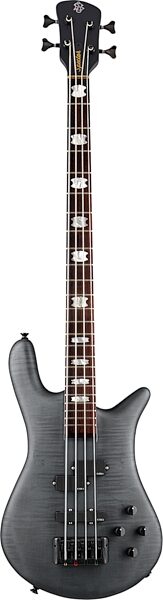 Spector Euro4 LX Electric Bass (with Gig Bag), Black Stain Matte, Action Position Back