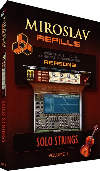 IK Multimedia Miroslav Refills Gold Bundle, Solo Strings