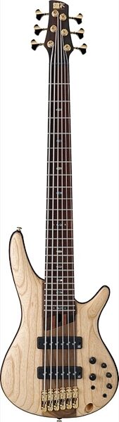 Ibanez SR1306E Electric Bass, 6-String (with Gig Bag), Natural Flat