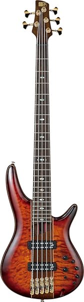 Ibanez SR2405W Premium Electric Bass, 5-String (with Gig Bag), Main
