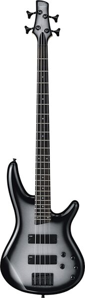 Ibanez SR250 Electric Bass, Metallic Silver Sunburst