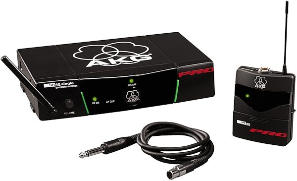 AKG WMS40 Pro Instrumental Set Single Wireless Guitar System, Main