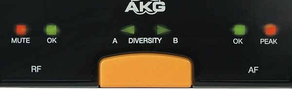 AKG WMS40DVGTR UHF Guitar/Bass Wireless Diversity System, SR 40 Meter