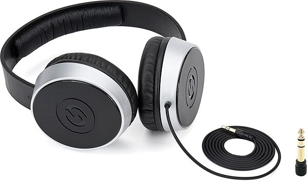Samson SR550 Closed-Back On-Ear Studio Headphones, New, Action Position Front