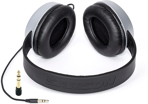 Samson SR550 Closed-Back On-Ear Studio Headphones, New, Action Position Back