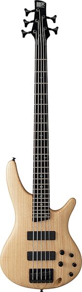 Ibanez SR605 5-String Electric Bass, Natural Flat