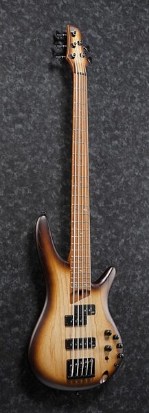 Ibanez SR655E Electric Bass, 5-String, Angled Side